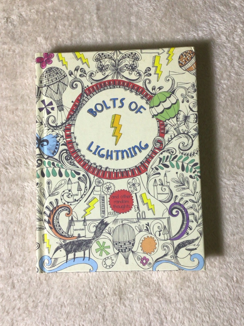 Bolts of lightning guided journal